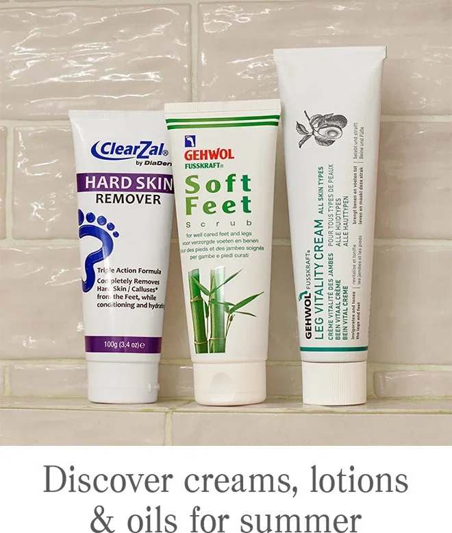 Discover creams, lotions & oils for summer