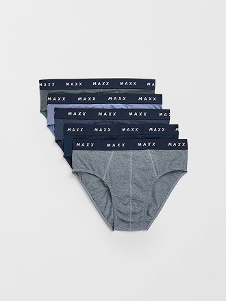 Maxx Australian Cotton 5-pack hipster briefs