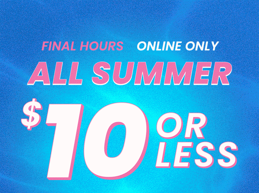 $10 or less