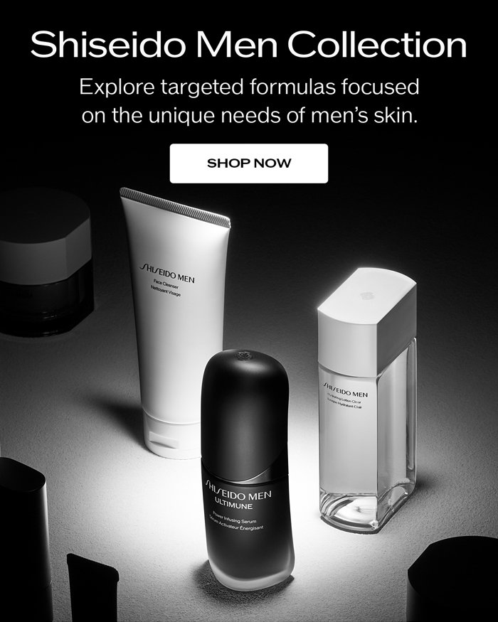 Explore targeted formulas focused on the unique needs of men’s skin.