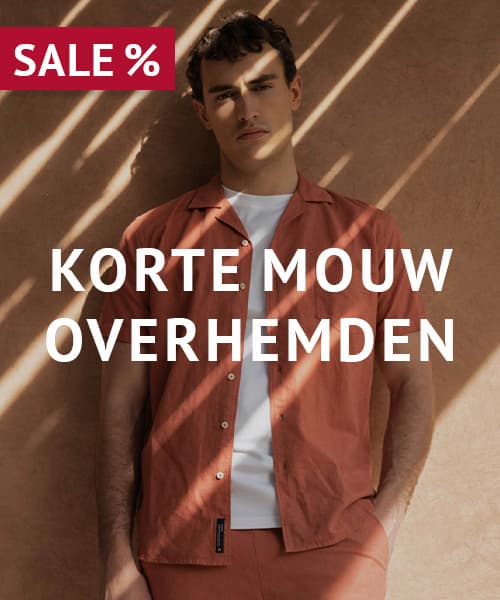 Overhemden met korte mouwen in de sale