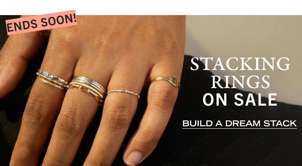 Stacking Rings on Sale - Ends Soon