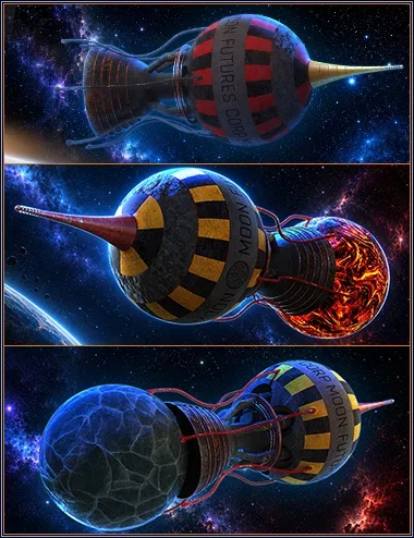 Retro Futures Moon Mover