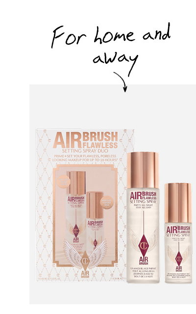 CHARLOTTE TILBURY AIRBRUSH FLAWLESS SETTING SPRAY DUO