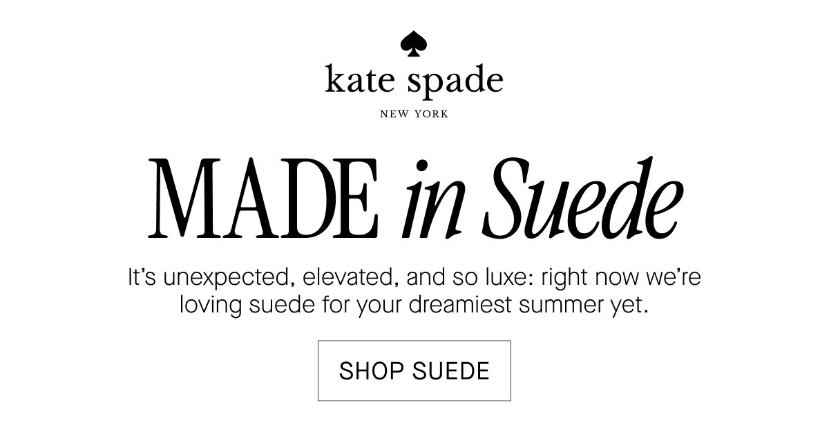 SHOP SUEDE