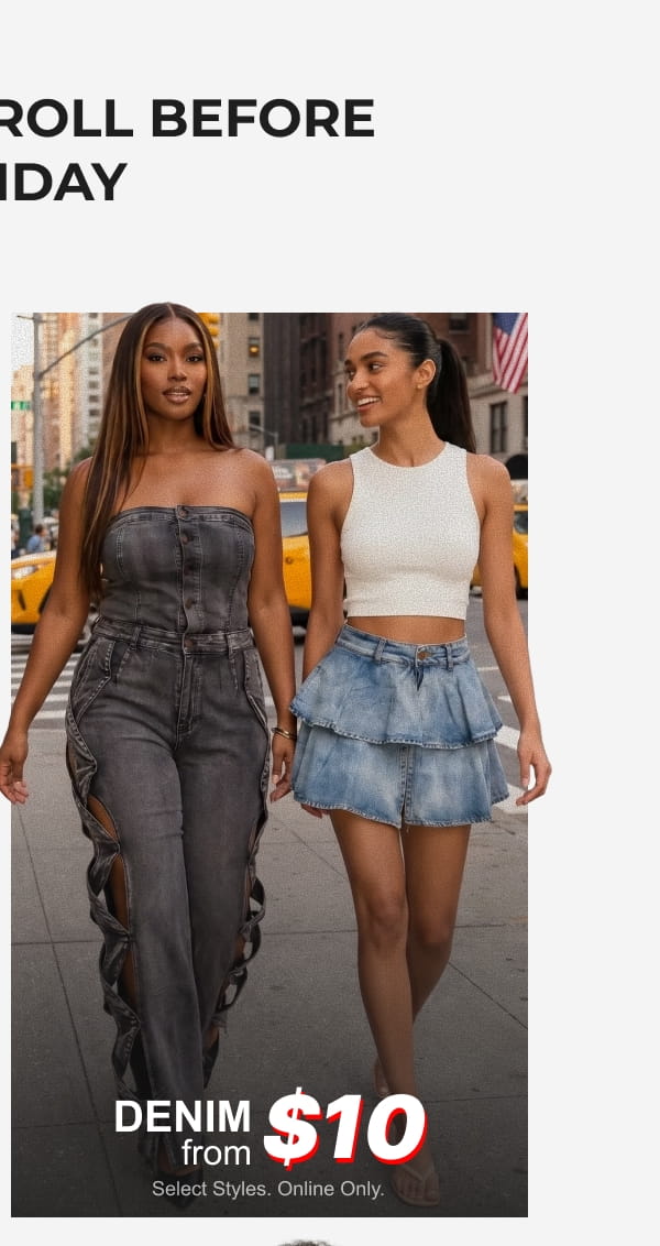 Shop Denim from $10