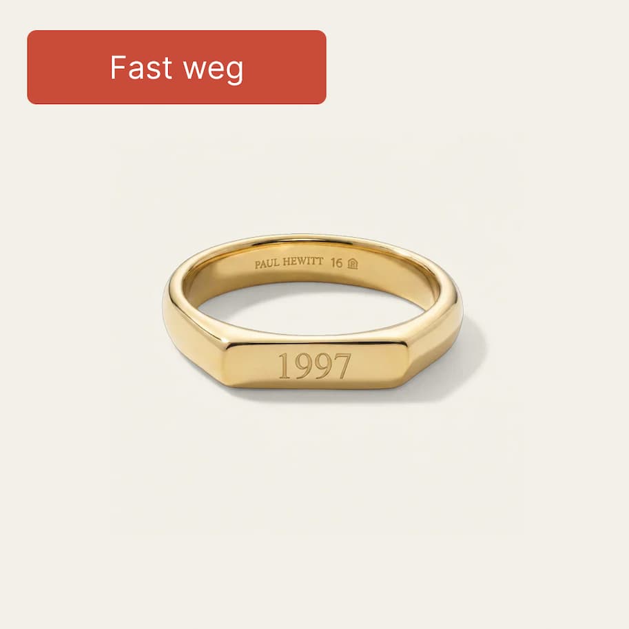 Slim Signet Ring
