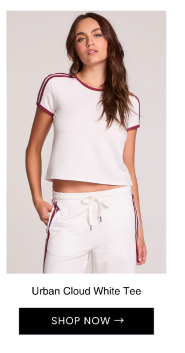 Urban Cloud White Tee