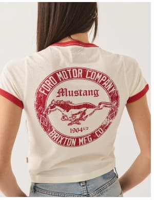 Ford Mustang Baby Ringer T-Shirt