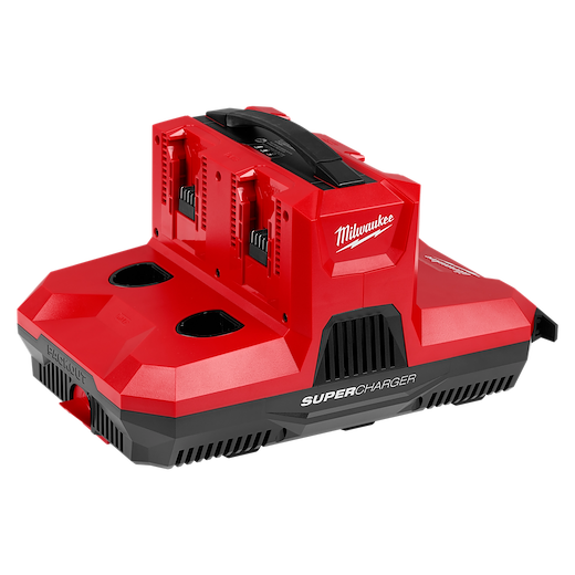 M18™ & M12™ Four Bay Simultaneous Super Charger w/ PACKOUT™ Compatibility