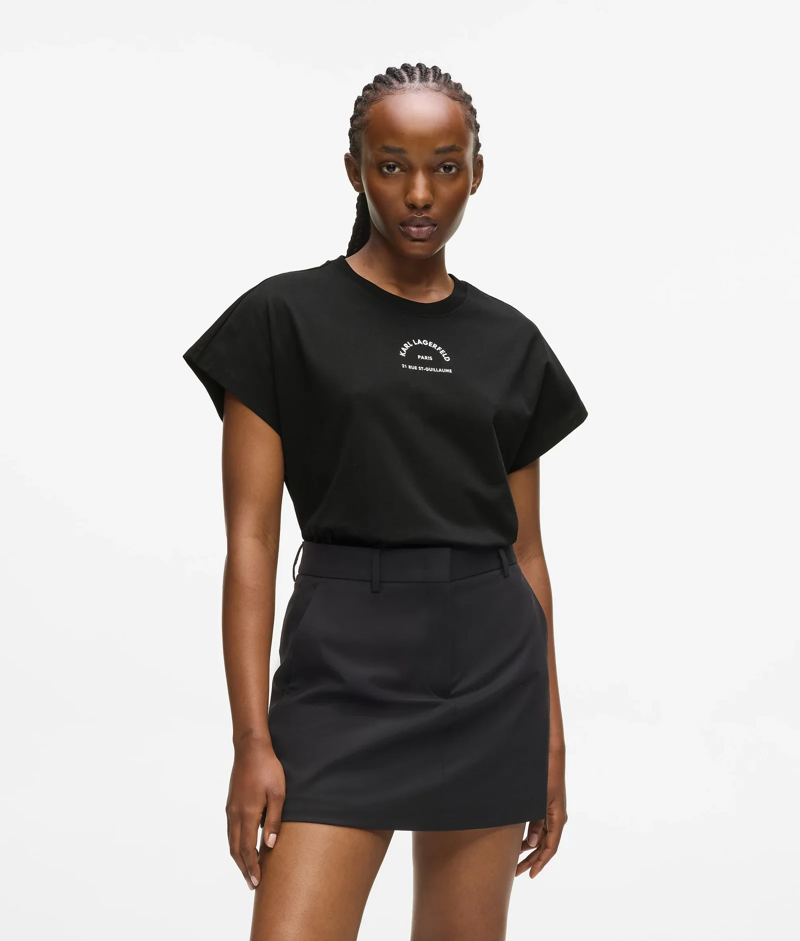 Image of T-shirt Rue St-Guillaume pailleté