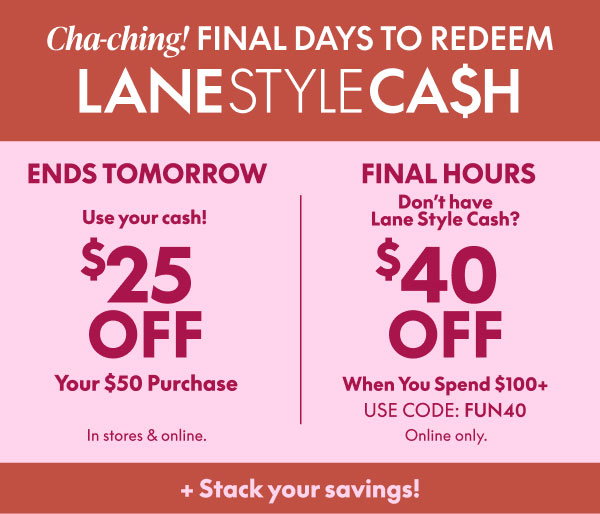 $40 Off $100+