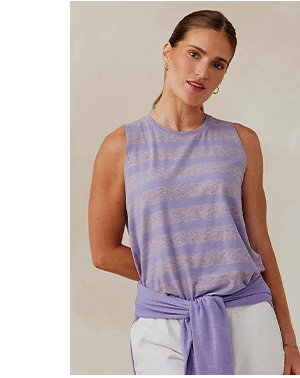 All Day Tank Stripe