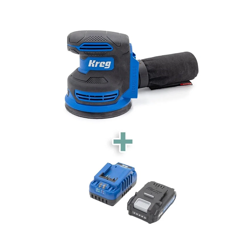 Kreg 20V Ionic Drive 5'' Random Orbit Sander