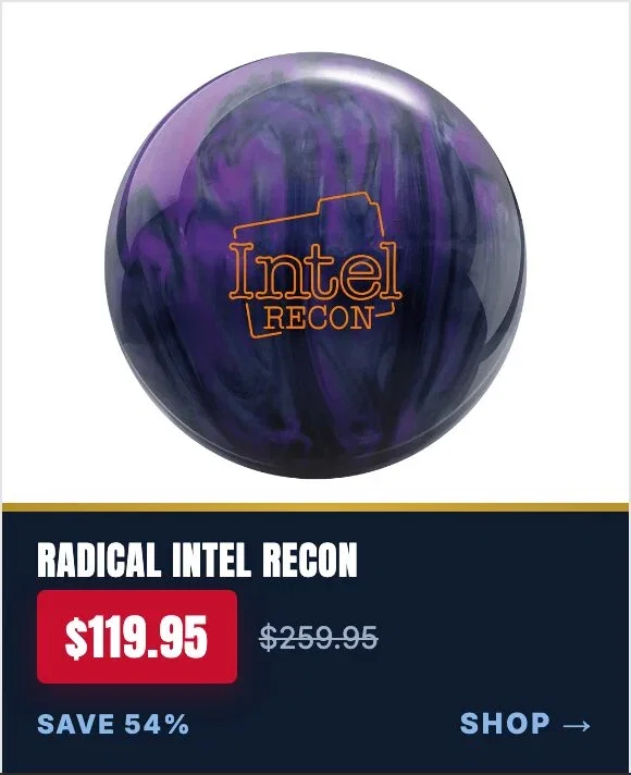 Radical Intel Recon bowling ball