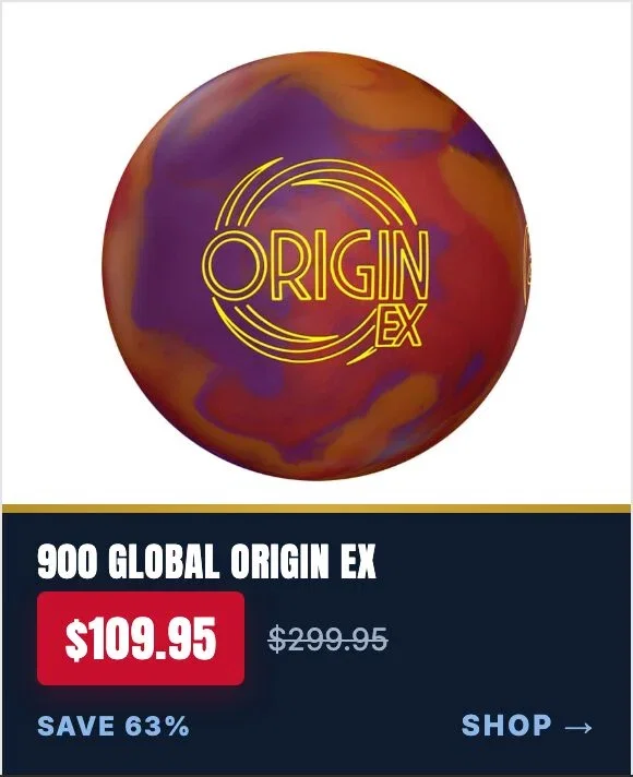 900 Global Origin EX bowling ball