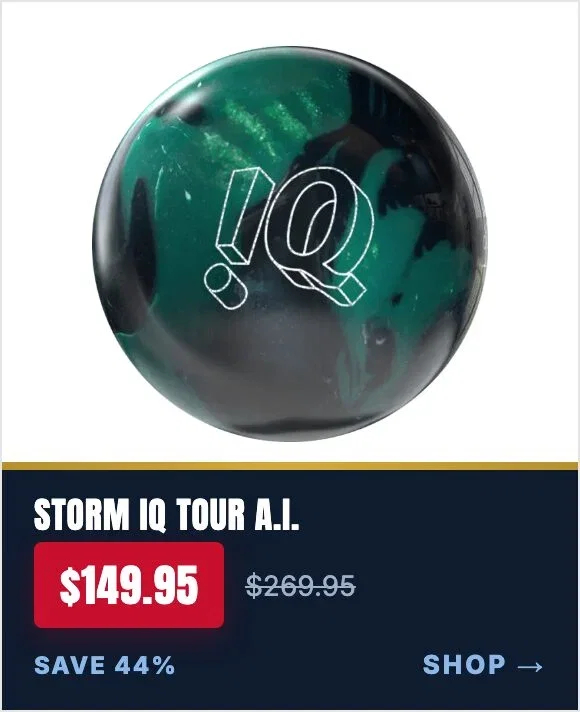 Storm IQ Tour A.I. bowling ball