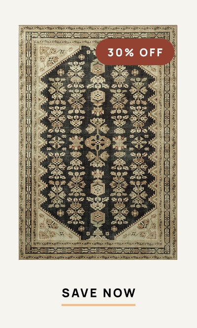 Pradera Tan & Soft Black Rug | Save Now 