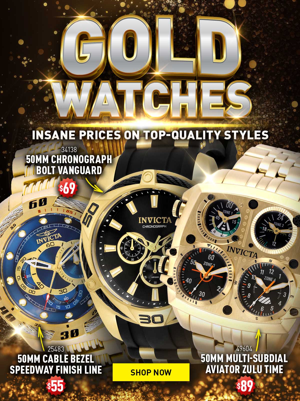 GOLD WATCHES