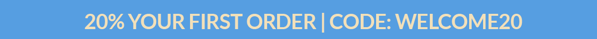 20% on your first order