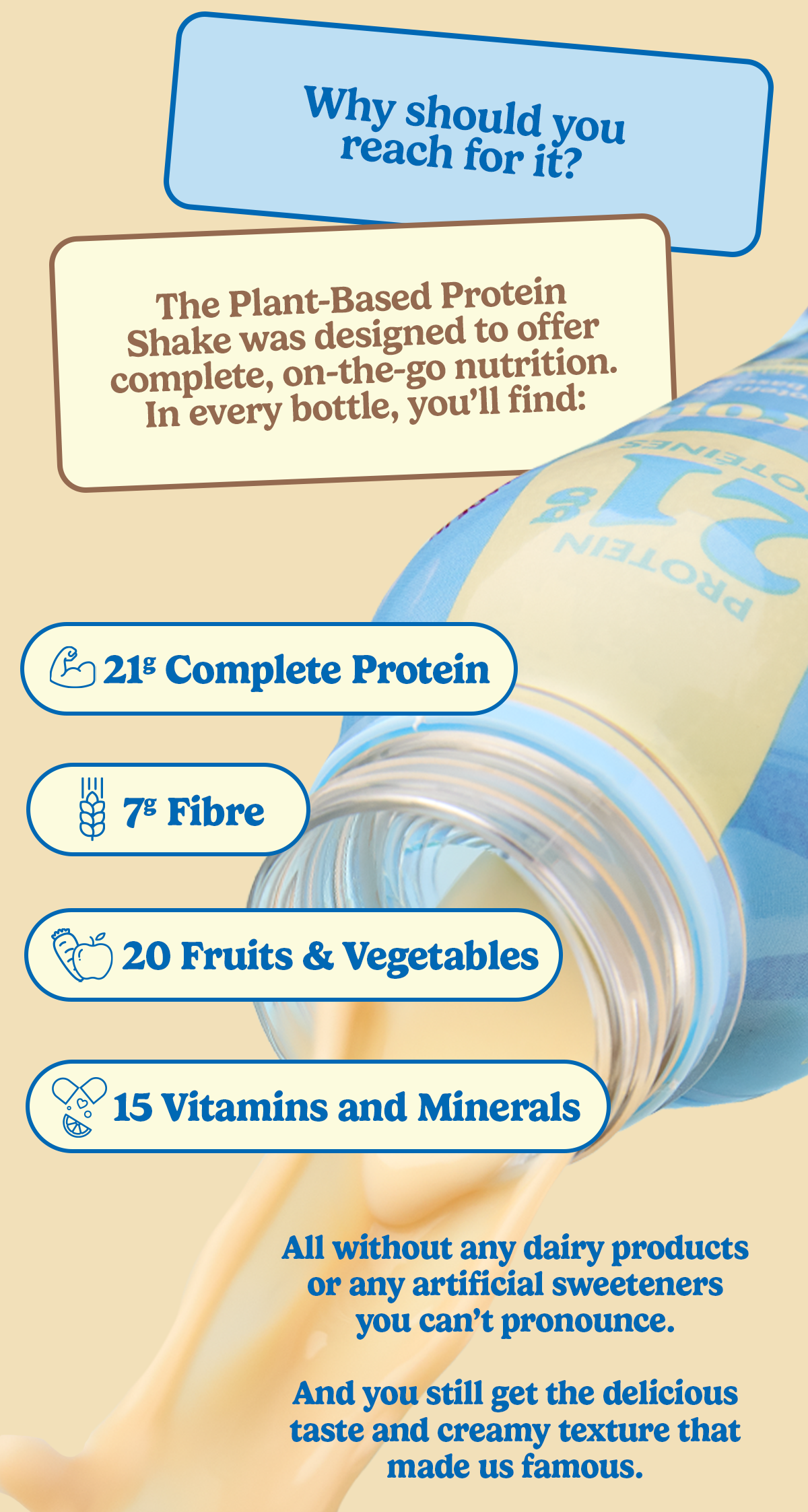 Complete On-the-Go nutrition 