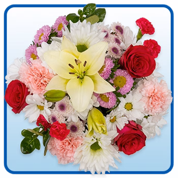Premium Floral Bouquet, Assorted Colors