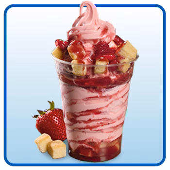 Kirkland Signature Strawberrry Shortcake Sundae