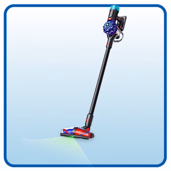 Dyson V10 Konical Cordless Stick Vacuum with Car Cleaning Kit
