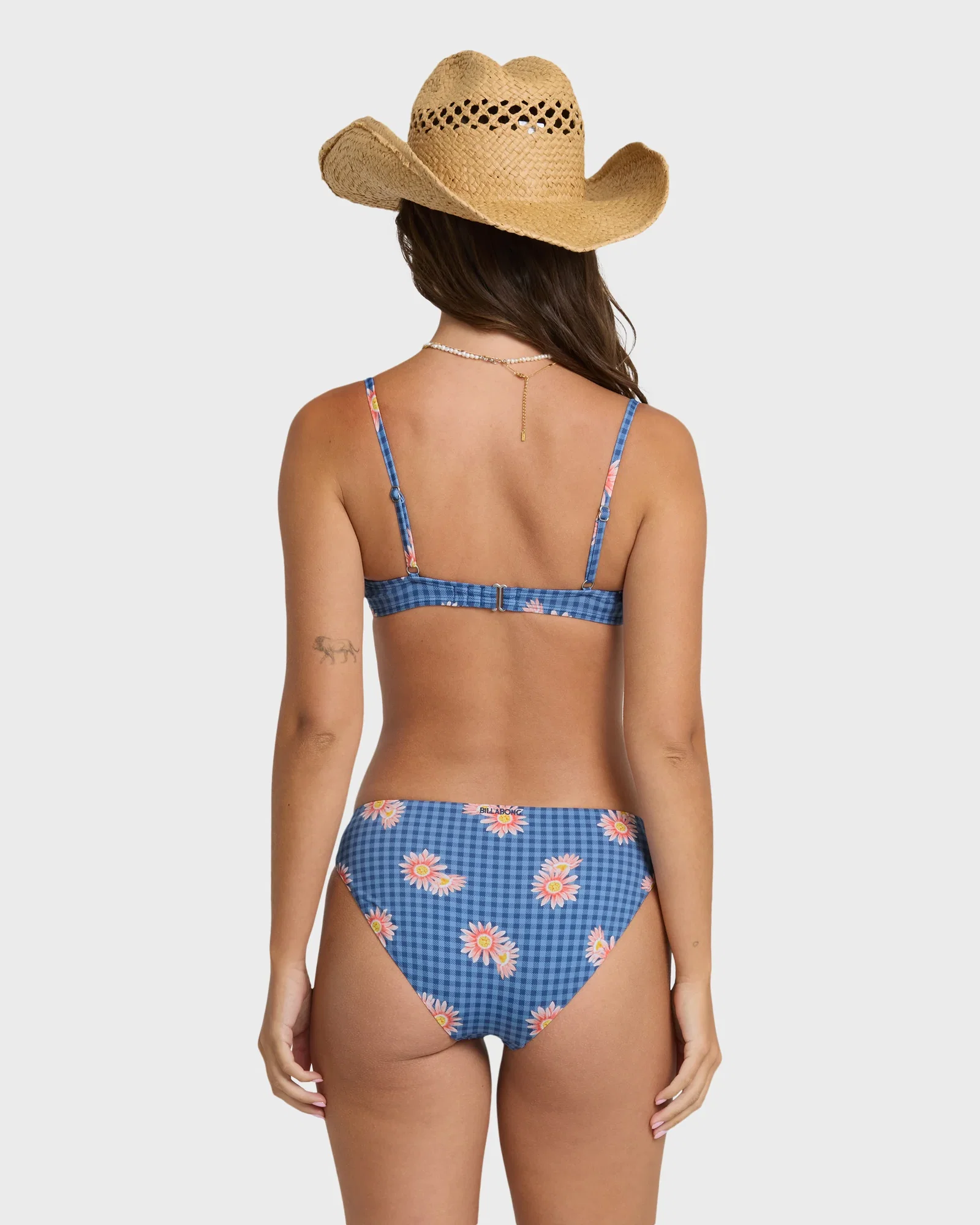 Image of Western Sky Lowrider Full Bikini Bottoms - True Navy