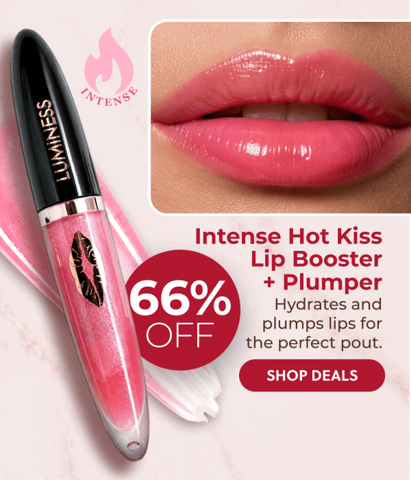 Intense Hot Lip Booster + Plumper: Plumps and hydrates lips for the perfect pout.