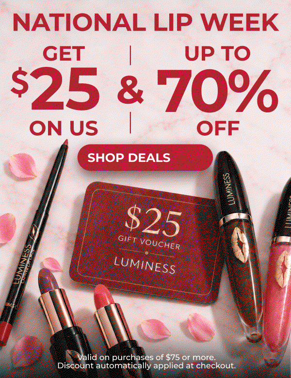 Get $25 on us + up to 70% OFF!