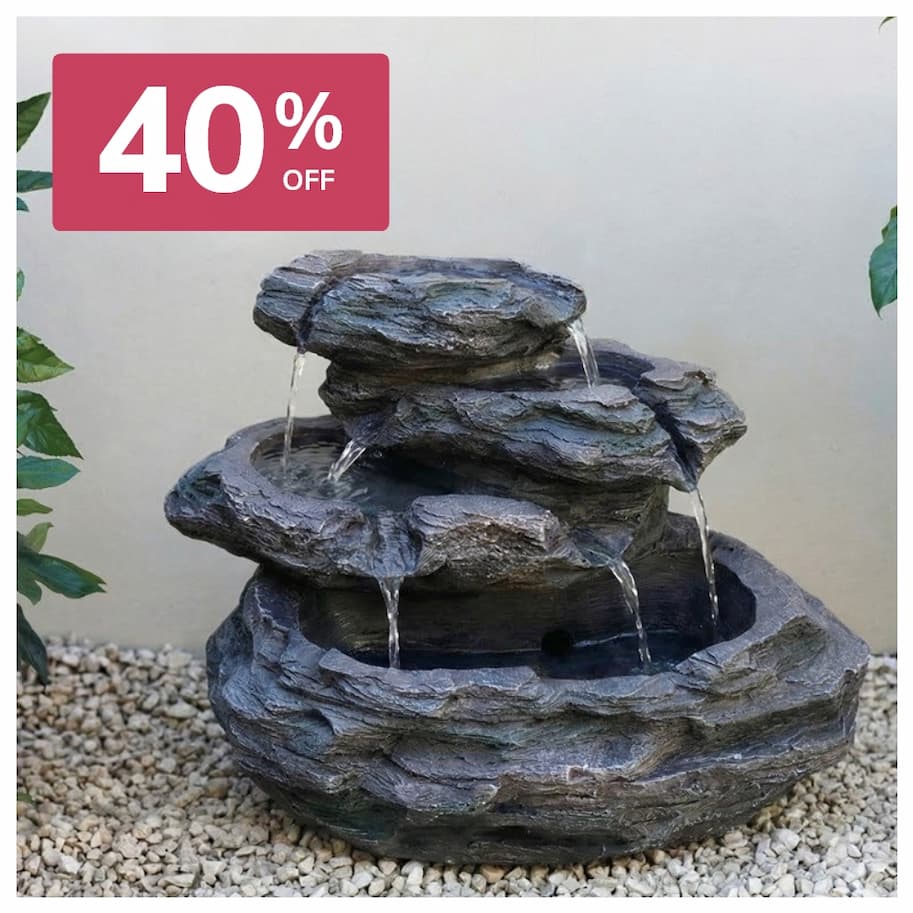 Low Rock Solar Water Feature