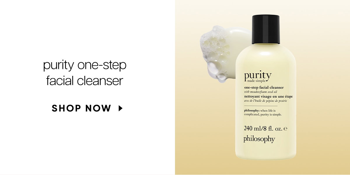 purity one step cleanser