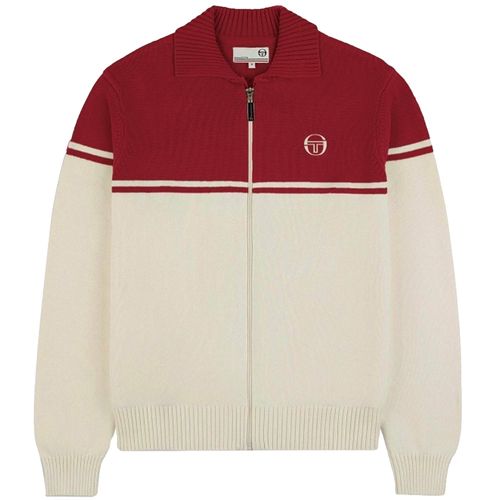Sergio Tacchini x Stuarts x Stuarts Donato Knitted Track Top - Buttercream