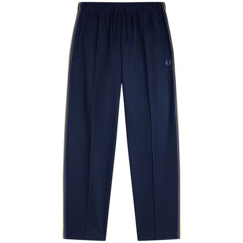Fred Perry Tramline Tape Track Pant - Tennis Blue