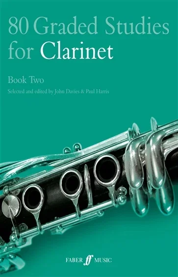 80 Graded Studies for Clarinet Book Two, by Paul Harris
