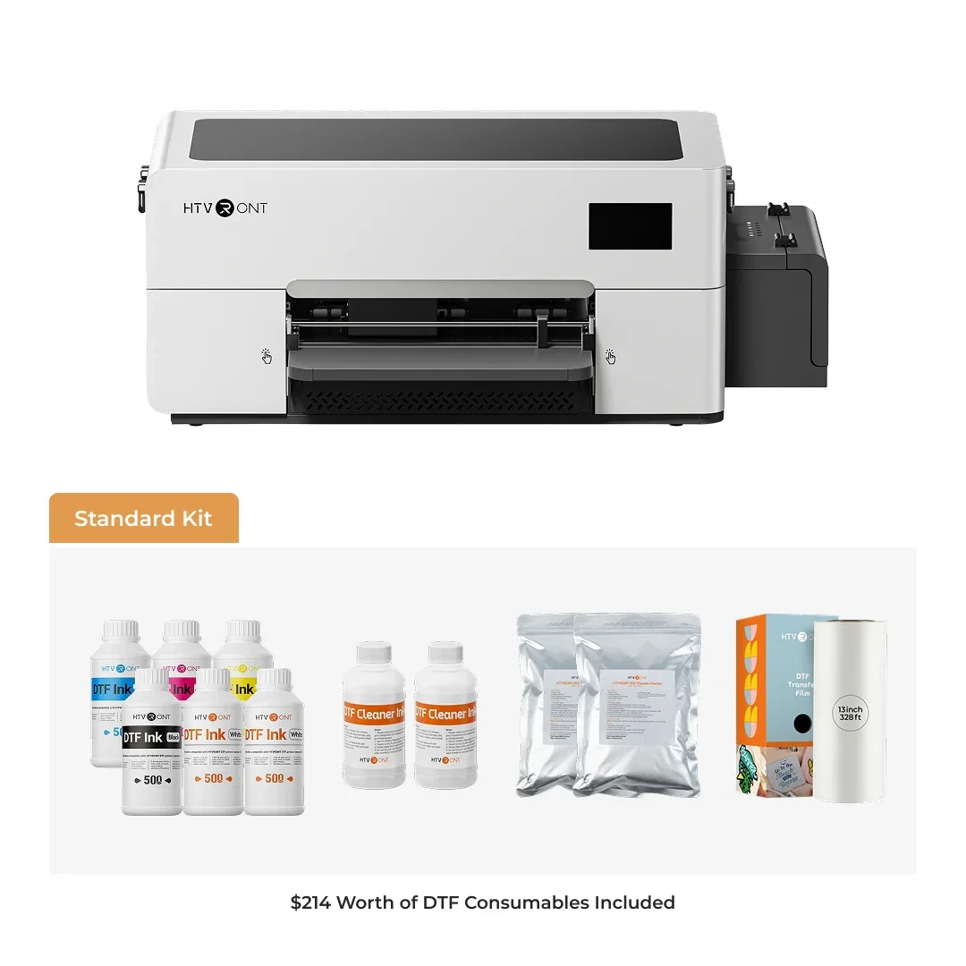 New Arrival! HTVRONT D2 DTF Printer - Standard Kit / Daisy White
