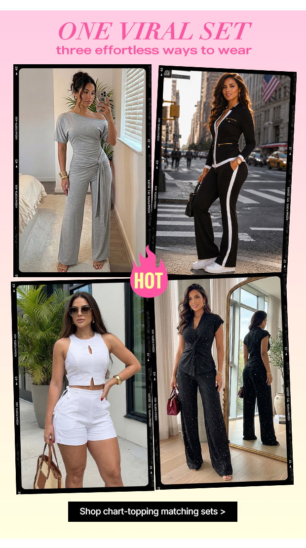 One viral set, three effortless ways to wear