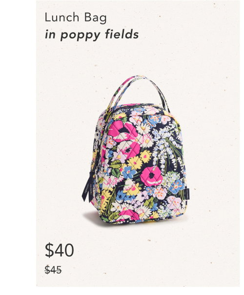 Lunch Bag Poppy Fields
