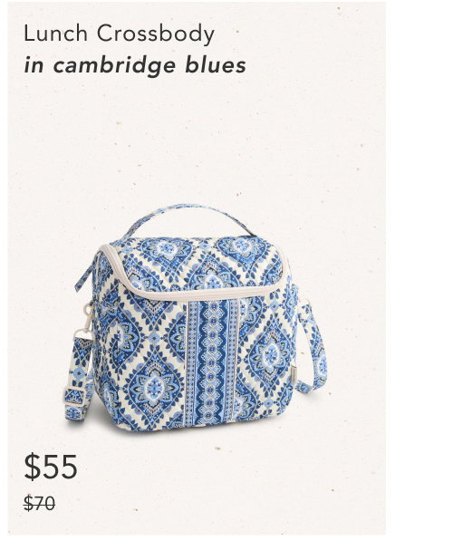 Lunch Crossbody Cambridge Blues