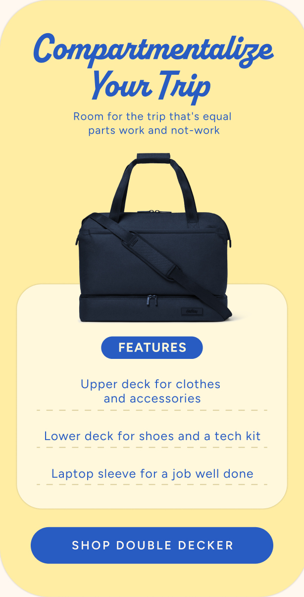 Double Decker Weekender