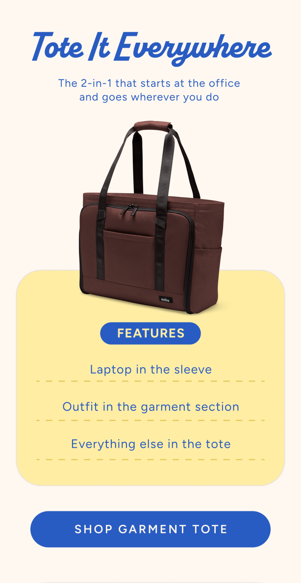 garment tote