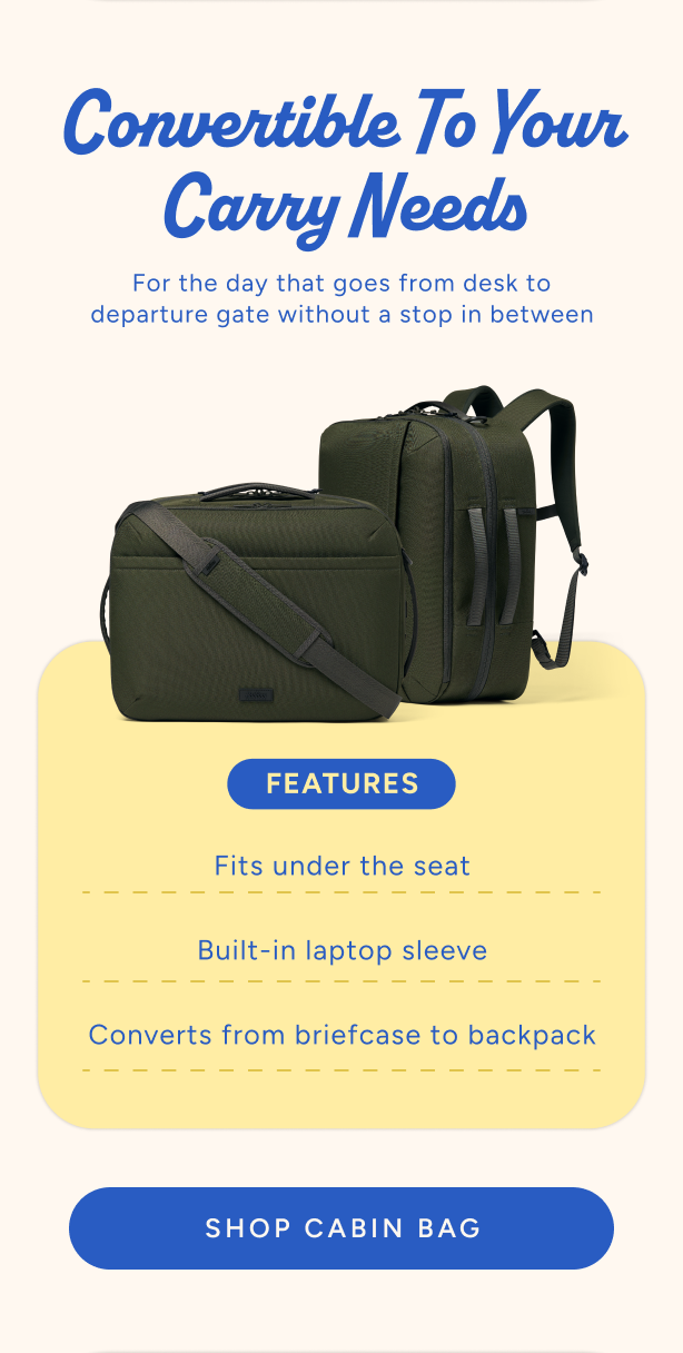 cabin bag