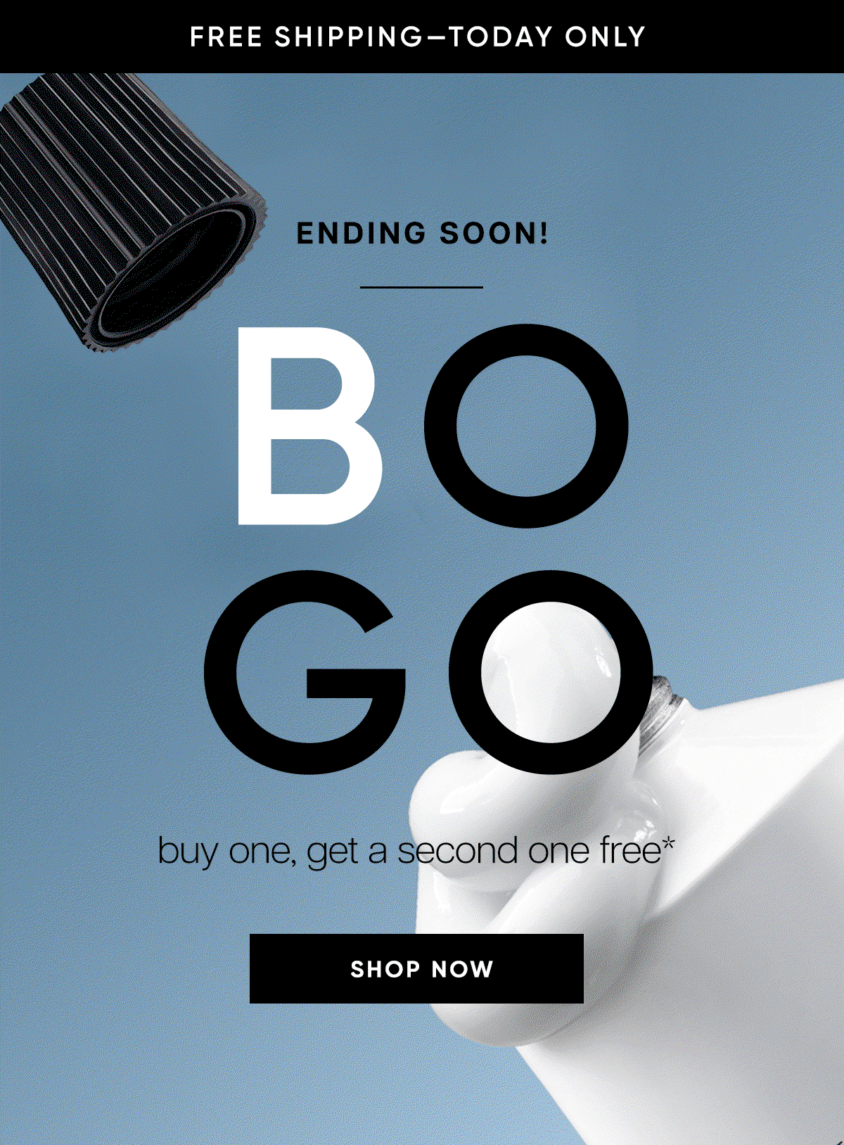 buy one get one free + free shipping