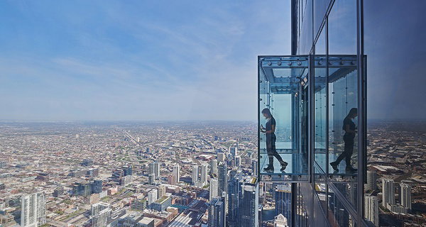 Admission to the Iconic Skydeck and The Ledge at Willis Tower