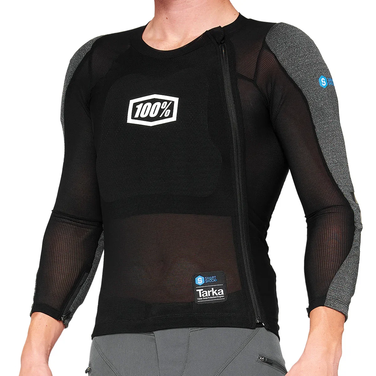 Image of 100% - Tarka Long Sleeve - Protektor Shirt - Schwarz