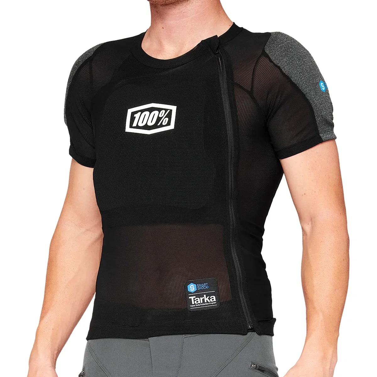 Image of 100% - Tarka Short Sleeve - Protektor Shirt - Schwarz