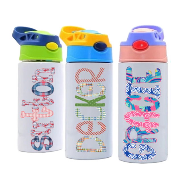 Back to School Personalized Water Bottle | 48 Alpha Options