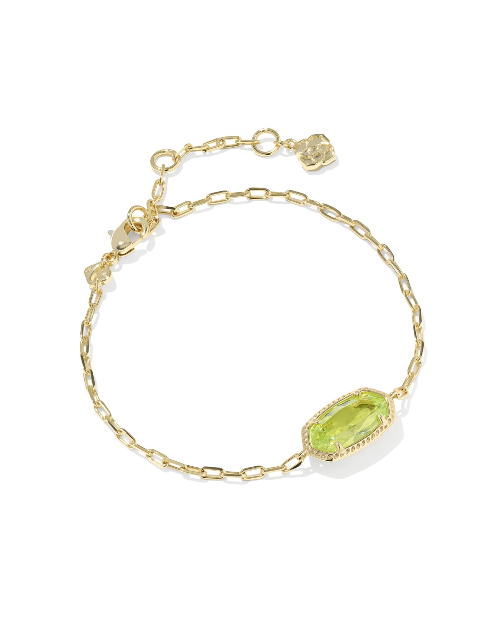 Image of Kendra Scott Elaina Luxe Gold Chain Bracelet | Cubic Zirconia