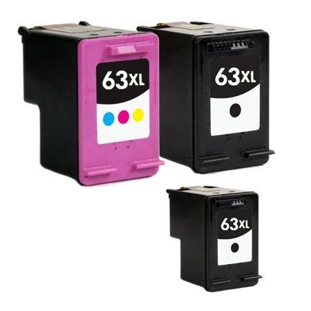 Image of Compatible Multipack HP 63XL Full Set + 1 EXTRA Black Ink Cartridges
